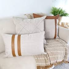 Conjunto com 3 almofadas decorativas para sofá